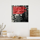 Bijbelverse Poster - Matthew 16:26 (Keuken)