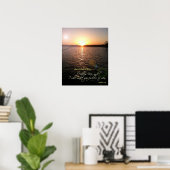 Bijbelverse Poster voor de visserij op mannen (Thuiskantoor)