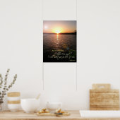 Bijbelverse Poster voor de visserij op mannen (Keuken)