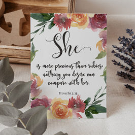 Bijbelverse Proverbs-Kaart Kaart