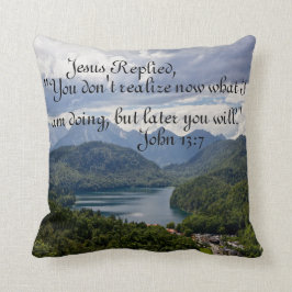 Bijbelverse-Sierkussen voor berggebieden Kussen