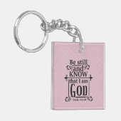 Bijbelverse Sleutelhanger (Voorkant Links)