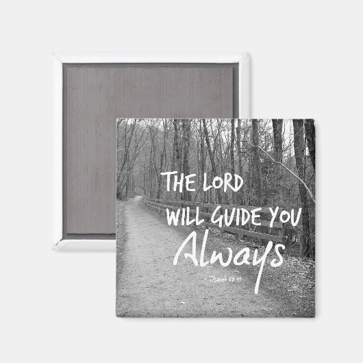 Bijbelverse stimuleren magneet (Voorkant / Achterkant)