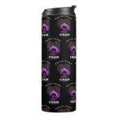 Bijbelverse thermische trommel voor zwarte vrouwen thermosbeker (Gedraaid links)