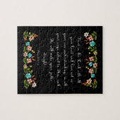 Bijbelversen Art - Proverbs 3:5-6 Legpuzzel (Horizontaal)