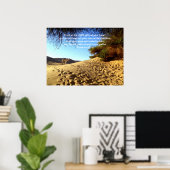 Bijbelversen Citaat over Trustwoorden 3:5-6 Poster (Thuiskantoor)