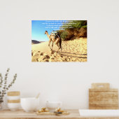 Bijbelversen Citaat over Trustwoorden 3:5-6 Poster (Keuken)