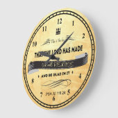 Bijbelversen, dit is de dag grote klok (Hoek)