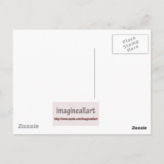 Bijbelversen, een roos en een kaars briefkaart (Achterkant)