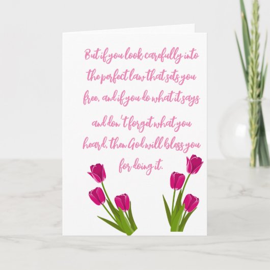 Bijbelversen Feestdagen Kaart (Voorkant)