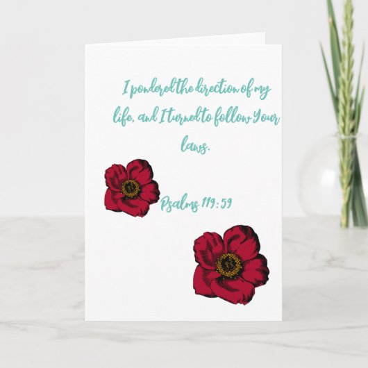 Bijbelversen Feestdagen Kaart (Voorkant)