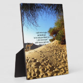 Bijbelversen Inspirerend prijsopgave Psalm 32:8 Fotoplaat (Zijkant)