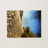 Bijbelversen Inspirerend prijsopgave Psalm 32:8 Legpuzzel (Horizontaal)