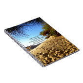 Bijbelversen Inspirerend prijsopgave Psalm 32:8 Notitieboek (Rechterzijde)