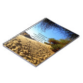 Bijbelversen Inspirerend prijsopgave Psalm 32:8 Notitieboek (Linkerzijde)