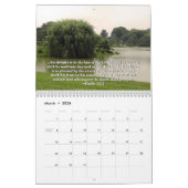 Bijbelversen Inspirerend scènes voor de Natuur van Kalender (Mar 2026)