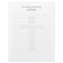 Bijbelversen John14 Funeral Book Filler Page - 8