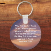 Bijbelversen met behulp van prijsopgave roemenen 1 sleutelhanger (Voorkant)