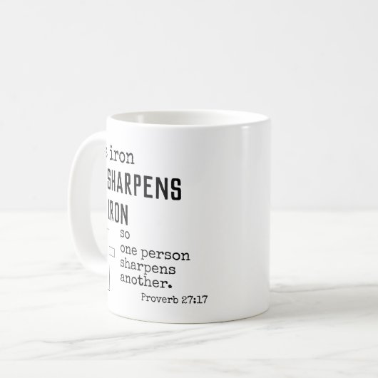 Bijbelversen stimuleren - 17:17 koffiemok (Voorkant links)