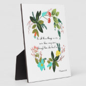 Bijbelversen stimuleren - Romeinen 8:37 Fotoplaat (Zijkant)