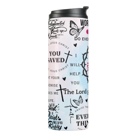 Bijbelversen Thermosbeker (Gedraaid links)