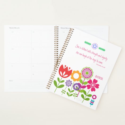 Bijbelversen vrouwen |  protocol 31 Christelijk Planner (Display)