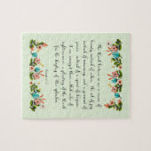 Bijbelverses Art - Isaiah 61:3 Legpuzzel (Horizontaal)