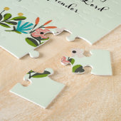 Bijbelverses Art - Isaiah 61:3 Legpuzzel (Zijkant)