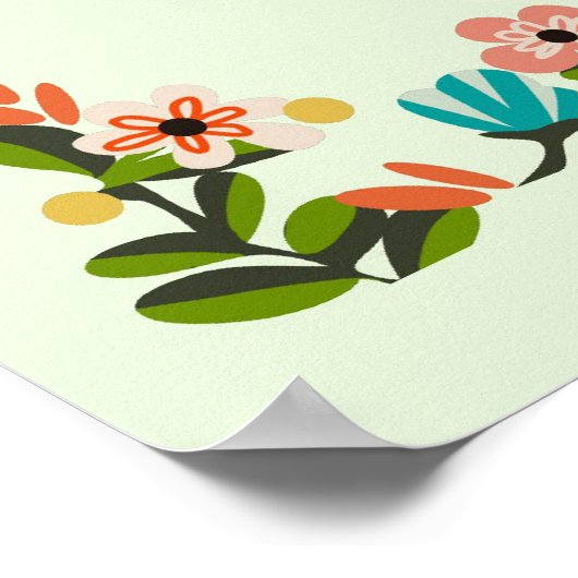 Bijbelverses Art - Isaiah 61:3 Poster (Hoek)