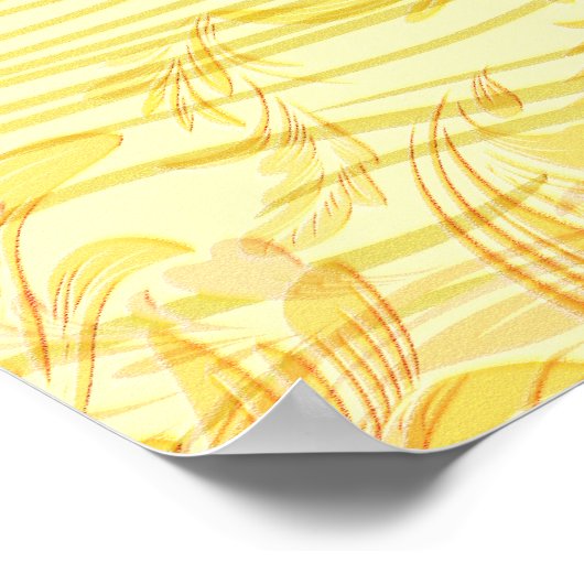 Bijbelversie 1 John 1:5 Water Lily Flower Scriptin Poster (Hoek)