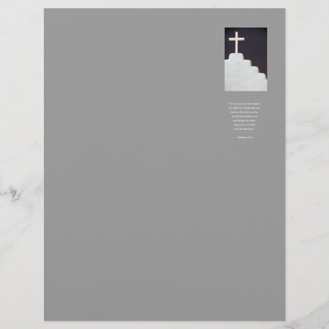 Bijbelversie 6:24 (Voorkant)