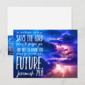 Bijbelversie Christelijke scripts Bijbelprijsopgav Briefkaart (Voorkant / Achterkant)