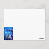 Bijbelversie Christelijke scripts Bijbelprijsopgav Briefkaart (Achterkant)