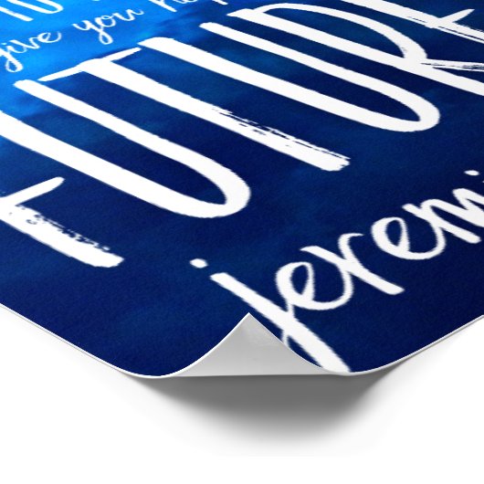 Bijbelversie Christelijke scripts Bijbelprijsopgav Poster (Hoek)