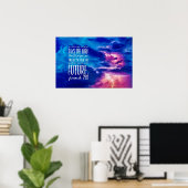 Bijbelversie Christelijke scripts Bijbelprijsopgav Poster (Thuiskantoor)