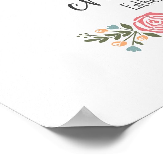 Bijbelversie - Esther 4:14 Poster (Hoek)