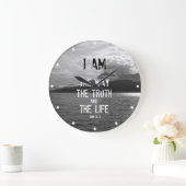 Bijbelversie: Ik ben de Manier, Waarheid, Leven Grote Klok (Huis)