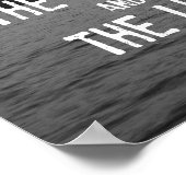 Bijbelversie: Ik ben de Manier, Waarheid, Leven Poster (Hoek)