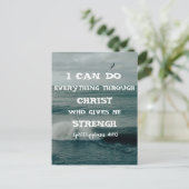 Bijbelversie Inspirerend offerte-scripts Briefkaart (Staand voorkant)