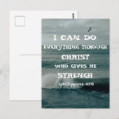 Bijbelversie Inspirerend offerte-scripts Briefkaart (Voorkant / Achterkant)