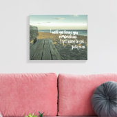 Bijbelversie (John) Canvas Afdruk (Insitu (Woonkamer))