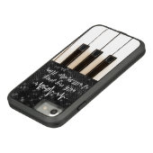 Bijbelversie met pianoketoestel Case-Mate iPhone case (Onderkant)