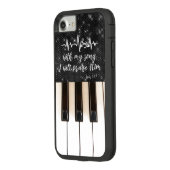 Bijbelversie met pianoketoestel Case-Mate iPhone case (Achterkant/links)