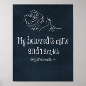 Bijbelversie: Mijn geloof is mijn mijn en ik ben z Poster (Voorkant)