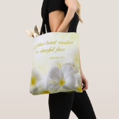 Bijbelversie | Overdrachten 15:13 | Gele Floral Tote Bag (Dichtbij)