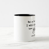 Bijbelversie - Psalm 71:14 Mok met twee tonen (Center)