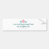 Bijbelversie-scripts Bumpersticker (Voorkant)