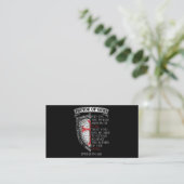 Bijbelversie T is perfect Christelijk katholiek bi Visitekaartje (Staand voorkant)