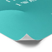 Bijbelversie voor gezondheid, citaat Isaiah Poster (Hoek)