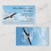 Bijbelversie, Wings as Eagles Christelijk Visitekaartje (Voorkant / Achterkant)